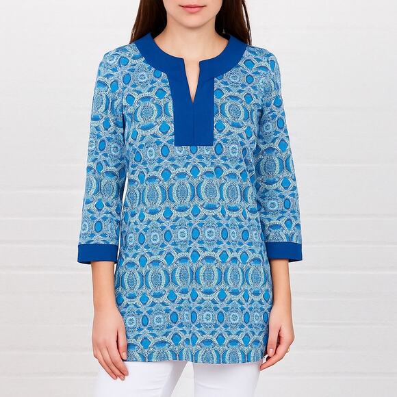 Cabana Life Blue Tunic – Size L - Picture 3 of 5